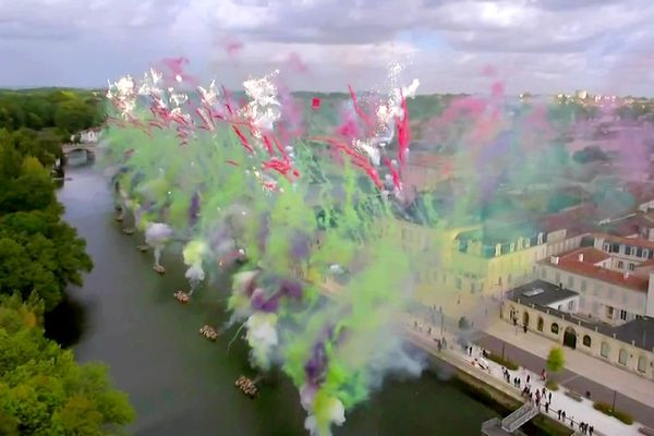 Pyrotechnie Hennessy par Cai Guo-Qiang (25/09/2020) Cognac