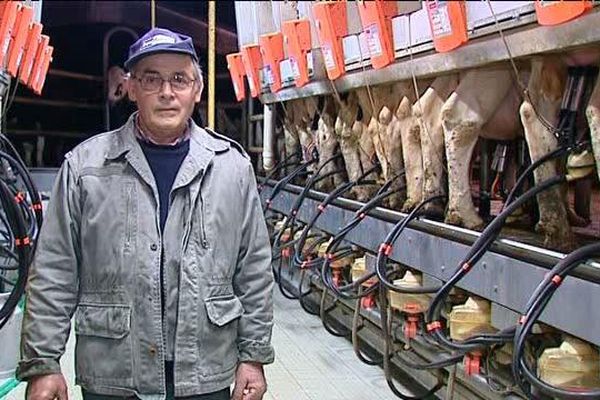 André Gagnepain, éleveur de bovins en Indre-et-Loire