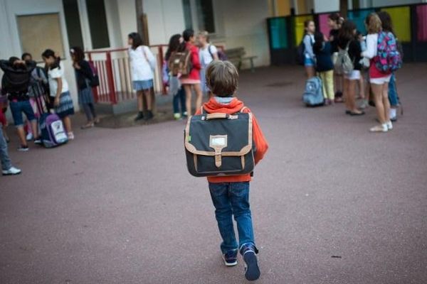 Dans une école primaire parisienne, le 3 septembre 2013, jour de la rentrée. 