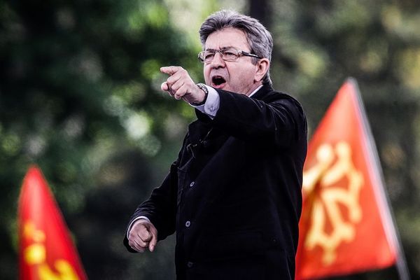 Jean-Luc Mélenchon à Toulouse en 2017