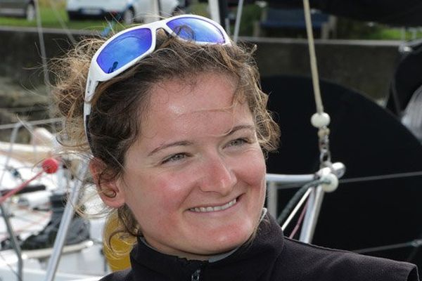 Sophie Faguet a 27 ans et vit à Fermanville dans la Manche. Elle sera à la barre du Figaro II Région Basse-Normandie