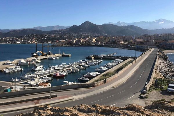 Une vue de l'Île-Rousse, samedi 16 février 2019.