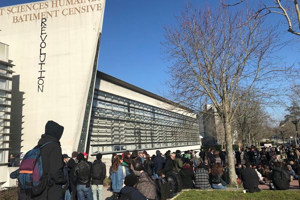 Le campus du Tertre de l'université de Nantes bloqué le 15 février 2023