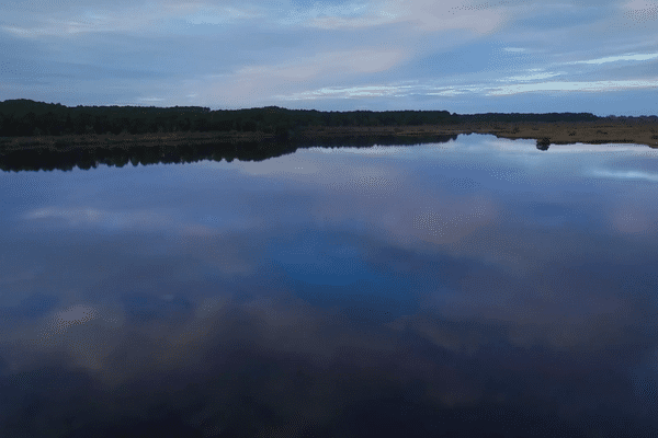 lac du Médoc en Gironde