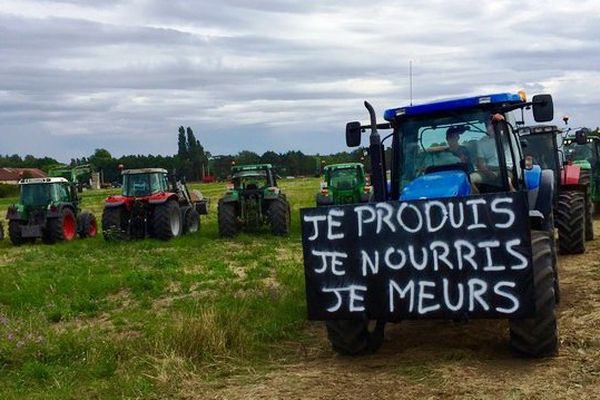 Les agriculteurs du grand ouest projettent de se rassembler autour de Laval lundi 27 et veulent bloquer l'autoroute A81 entre Laval et La Gravelle