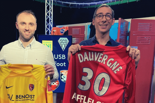 Anthony Dauvergne, gardien de l'Olympique Saumur FC est l'invité d'#USBFOOT et de Richard Coffin