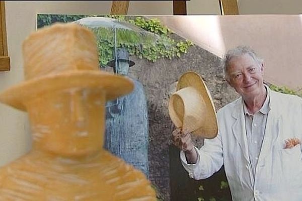 L'artiste belge est célébré à Joigny jusqu'à la fin de l'été.