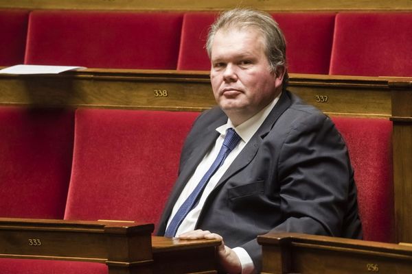 Jean Baptiste Moreau, dans l'hémicycle de l'assemblée nationale