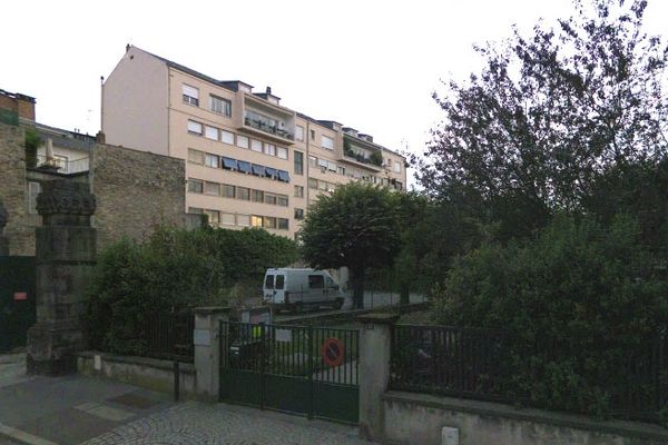 Localisation de l'école Carnot à Limoges