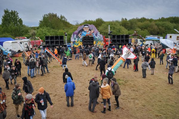 En 2017, le Teknival avait eu lieu à Pernay, dans l'ouest de Tours.