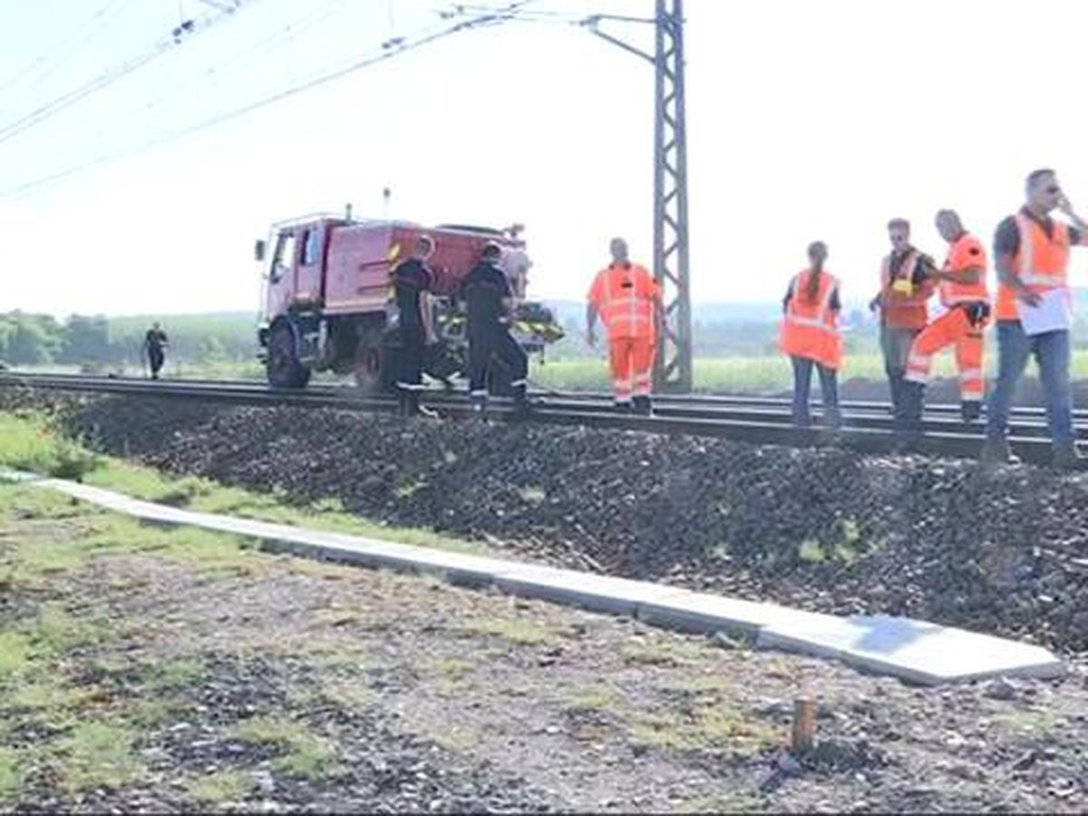 Incendie Le Long D Une Voie Sncf Le Trafic A Ete Coupe Entre Dijon Et Beaune