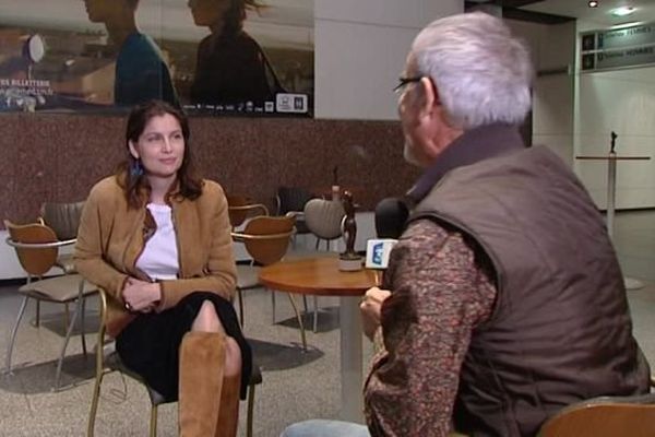 Laetitia Casta a accordé une interview à Jean-Michel Escafre et France 3 Languedoc-Roussillon - 29 octobre 2016