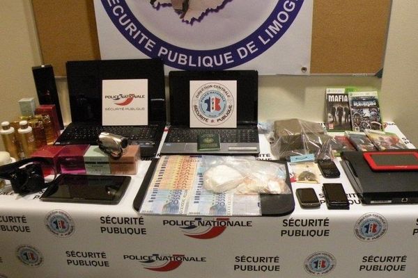 Drogues et objets volés ont été trouvés chez les deux limougeauds interpellés.