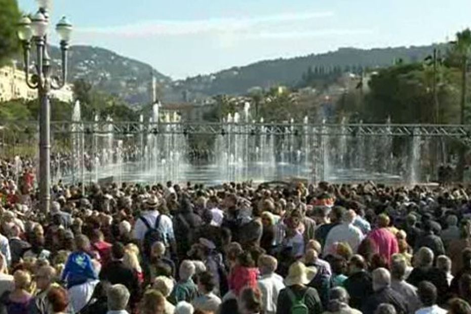 Nice Inauguration De La Promenade Du Paillon