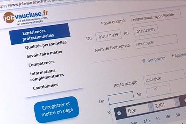 La plateforme internet JobVaucluse permet de mettre en relation les allocataires du RSA et les emploeurs