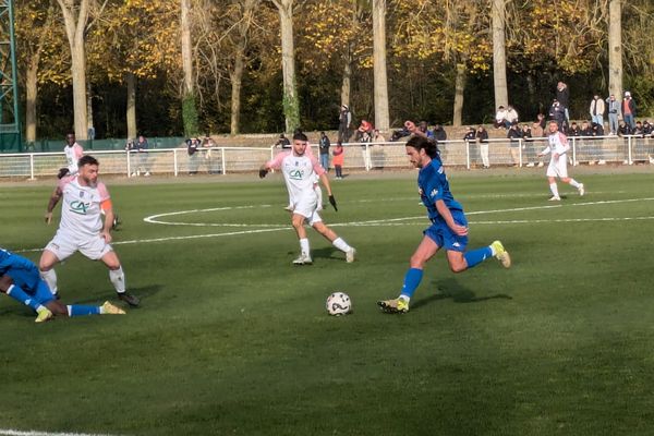 Chartres est mené 3-0 par le SM Caen au bout de 23 minutes de jeu.