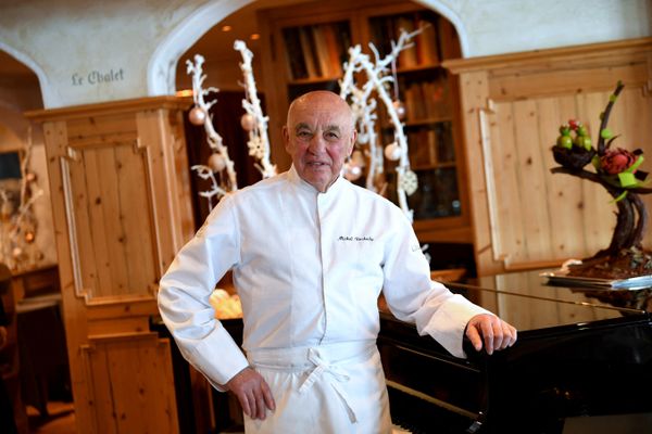 Michel Rochedy, chef doublement étoilé, a dirigé le restaurant Chabichou de Courchevel pendant plus de 50 ans.