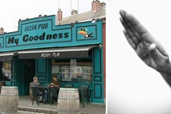 Les trois policiers auraient fait un salut nazi dans ce bar d'Amiens en 2008.