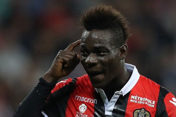 L'attaquant italien de Nice Mario Balotelli est l'un des rares Niçois en forme en ce début de saison.