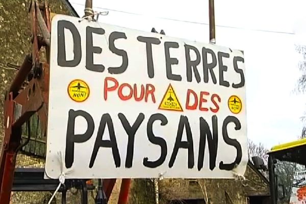 Un symbole pour les agriculteurs opposés à l'aéroport de Notre-Dame-des-Landes