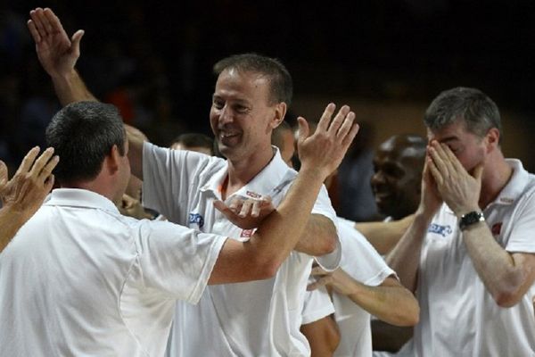 La joie de Vincent Collet samedi soir à Madrid