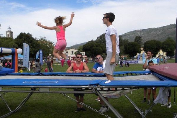 Une devise; faire partager des moments sportifs gratuitement à tous les enfants présents.