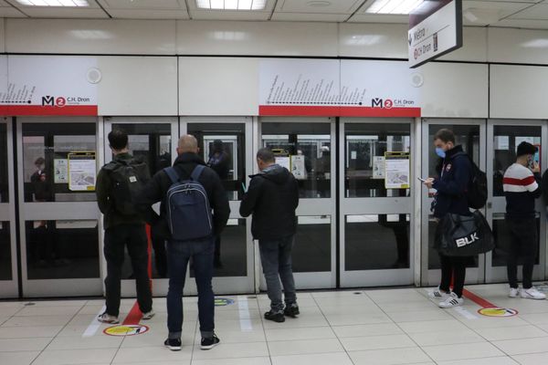 La ligne 2 du métro circulait avec une fréquence réduite depuis le 26 juillet