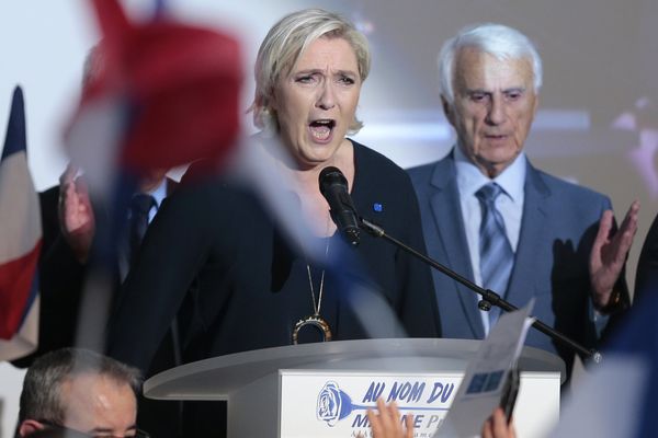 La présidente du Front National Marine Le Pen. 