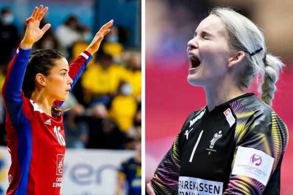 Les deux gardiennes du Brest Bretagne Handball s'affronteront en demi-finale du Mondial 2021 en Espagne : Cléopatre Darleux dans les cages des Bleues et Sandra Toft pour le Danemark