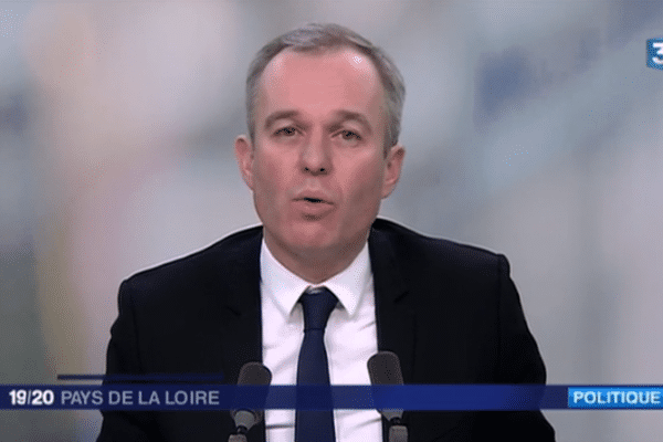 François de Rugy, invité du JT de France 3 Pays de la Loire le 23 janvier 2017