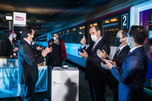 Jean Castex a inauguré la réouverture du train de nuit Paris-Nice, le premier d'une longue liste. Photo d'illustration