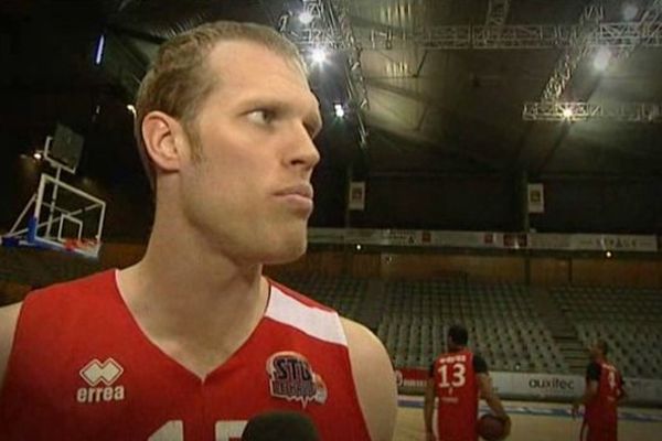 Graham Brown, l'un des hommes forts du match avec 12 points inscrits lors de la rencontre