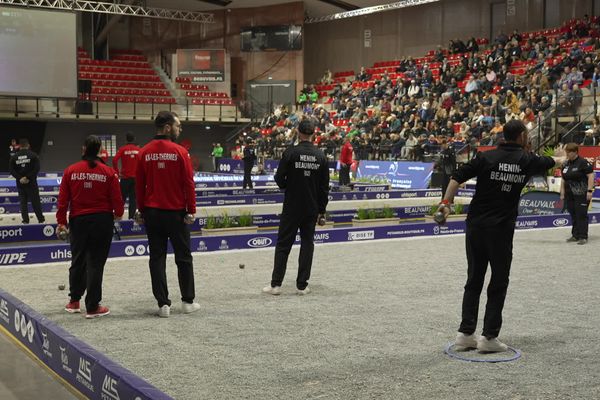 C'est la première fois que la finale de la coupe de France de pétanque est organisée dans les Hauts-de-France.