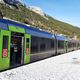 Le train des Neiges, ici en gare de Tende (Alpes-Maritimes), relie la France et l'Italie. Il dessert notamment la station de ski italienne Limone Piemonte.