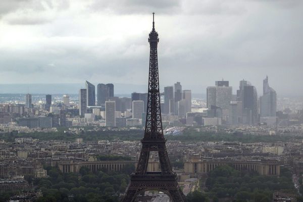 Temps pluvieux à Paris.