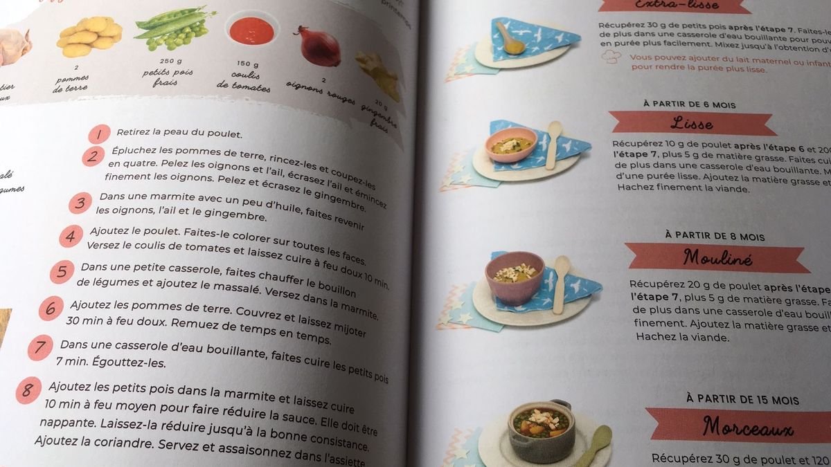 Je Cuisine Pour Bebe Un Livre De La Chef Grenobloise Celine De Sousa