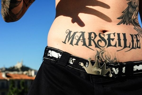 Seize Tatoues Vont Arriver Sur Les Murs De La Ville Avec Marseille Dans La Peau