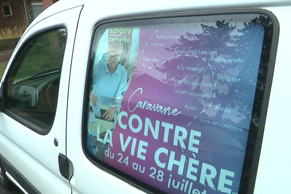 La Caravane contre la vie chère parcourra le Pas-de-Calais du 24 au 28 juillet 2023.