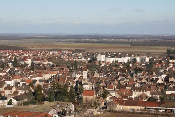 La commune de Nuits Saint-Georges en Côte d'Or