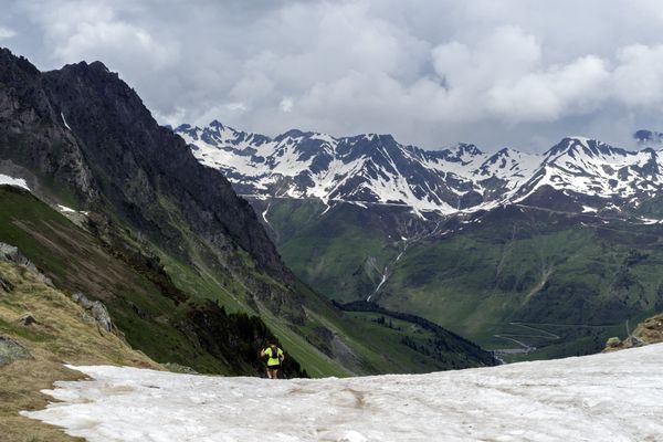 Trail au lac Blanc, dans les Hautes-Pyrénées