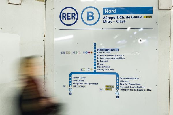 Les faits se sont produits à proximité des voies du RER B.