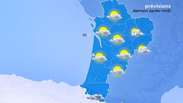 Les Previsions Meteo France 3 Nouvelle Aquitaine Du Vendredi 29 Janvier