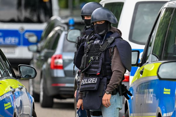 Grosse opération policière autour du lycée professionnel de Kehl pour retrouver un homme armé d'un couteau qui a menacé une lycéenne, le 5 juin 2024