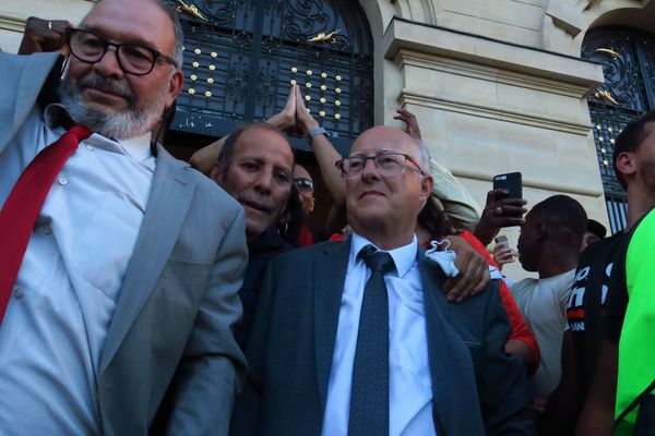 Patrick Chaimovitch le 28 juin 2020 lors de sa victoire aux municipales à Colombes.