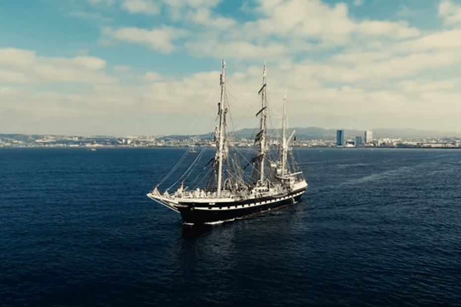 Preparing the Arrival of the Olympic Flame: Belem’s Technical Exercise in Marseille