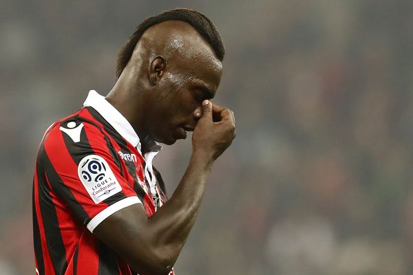 Mario Balotelli a évolué à l'OGC Nice pendant deux saisons et demie. 