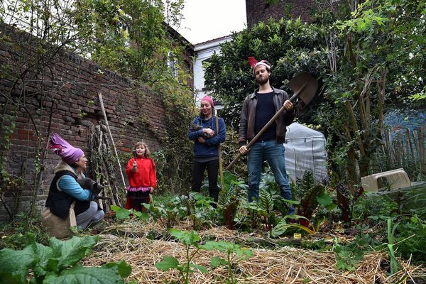 Au Jardin de (re)trouvailles, le tout premier jardin partagé créé à Lille et en France. 