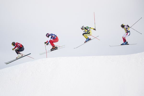 Illustration. La première étape de la Coupe du monde de skicross, prévue début novembre aux Deux Alpes a été annulée, ce mercredi 13 octobre.