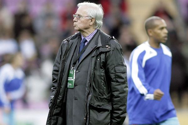 Michel Hidalgo en 2008 lors d'un match de gala à Genève. Il est décédé jeudi 26 mars à l'âge de 87 ans. 