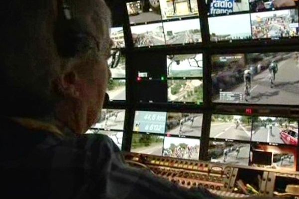 Tour de France - dans les coulisses des équipes de télévision - 2013.